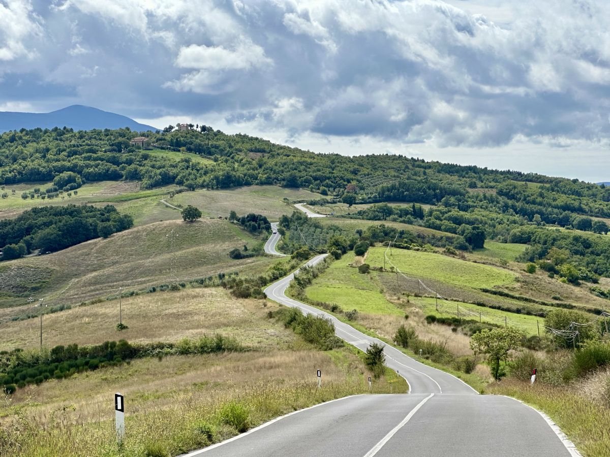 (SP323) Bagno Vignoni - Poggio Rosa – Strada Panoramica percorso moto – Foto 1