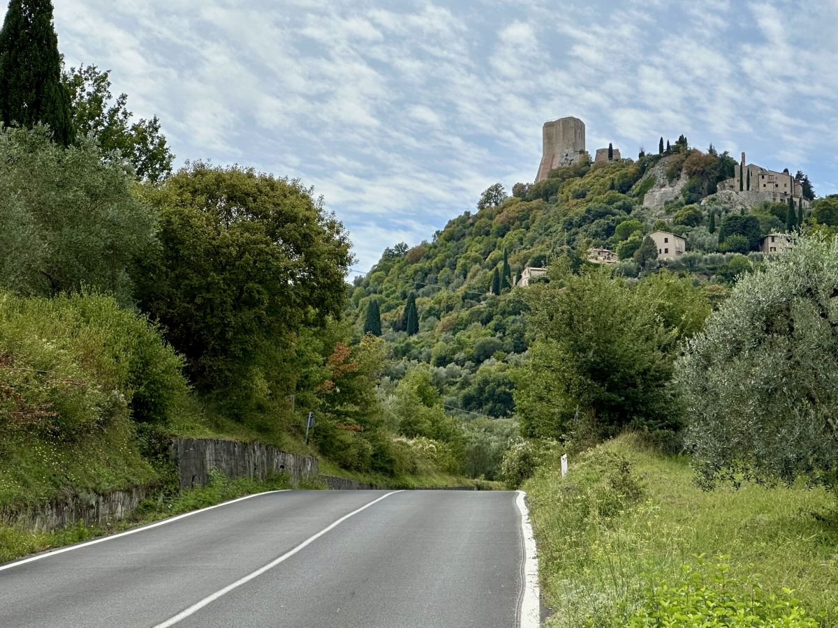 (SP323) Bagno Vignoni - Poggio Rosa – Strada Panoramica percorso moto – Foto 3