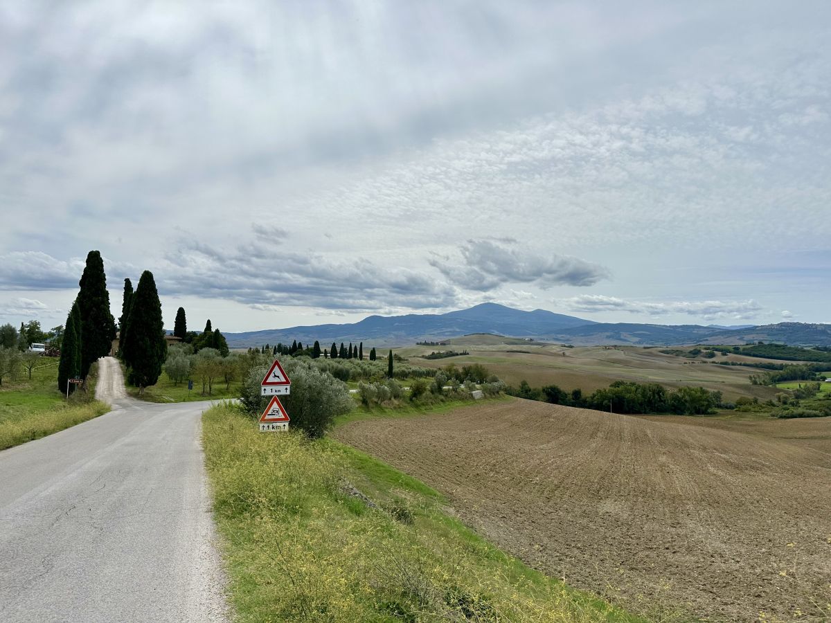 (SP18) Pienza (Val d'Orcia) – Strada Panoramica percorso moto – Foto 2