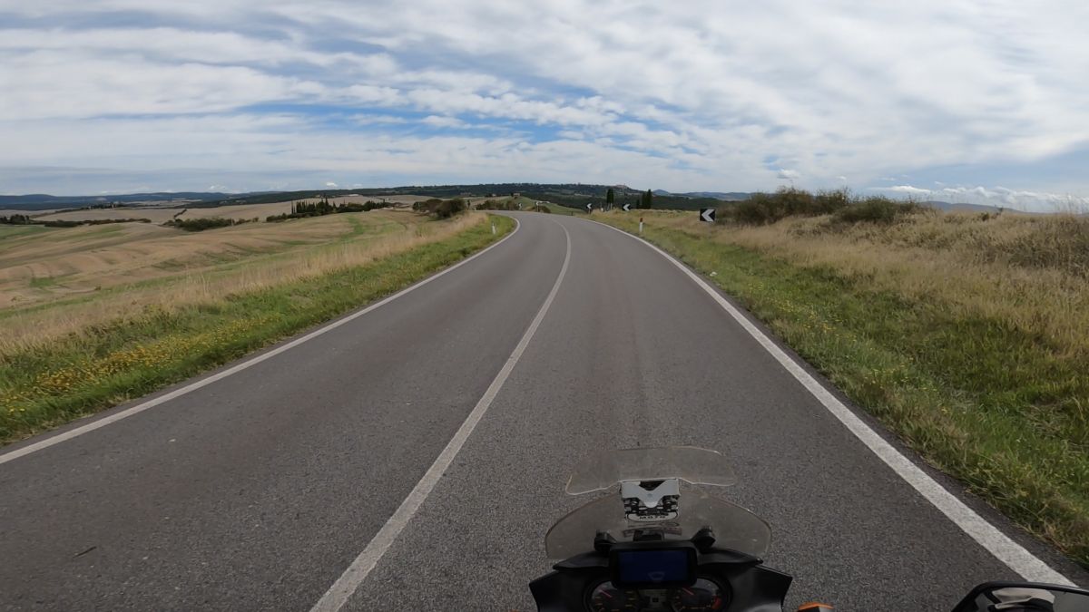 (SP146) Val D'Orcia – Strada Panoramica percorso moto – Foto 7