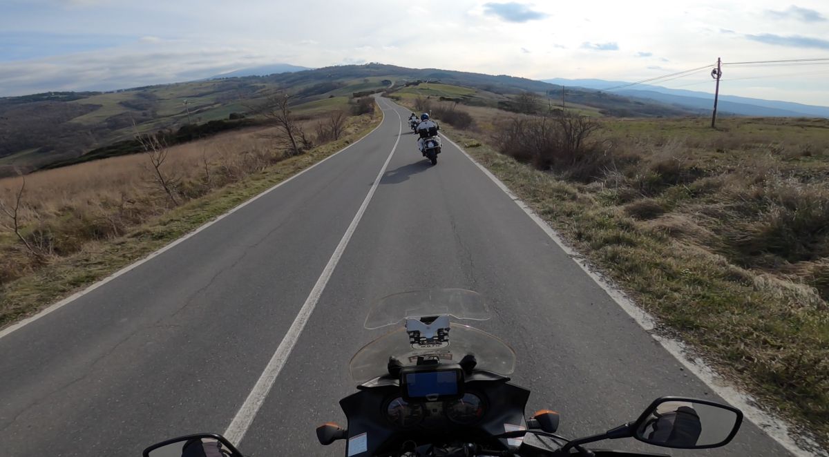 (SP323) Bagno Vignoni - Poggio Rosa – Strada Panoramica percorso moto – Foto 5