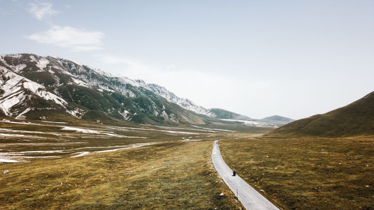(SS17bis dir/C) Campo Imperatore – Strada Panoramica percorso moto – Foto 2