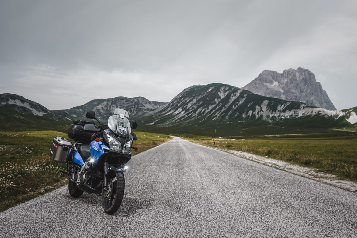 (SS17bis dir/C) Campo Imperatore – Strada Panoramica percorso moto – Foto 3
