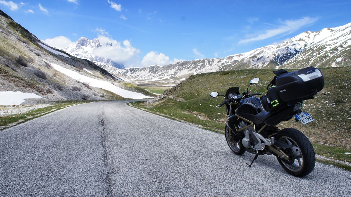 (SS17bis dir/C) Campo Imperatore – Strada Panoramica percorso moto – Foto 1