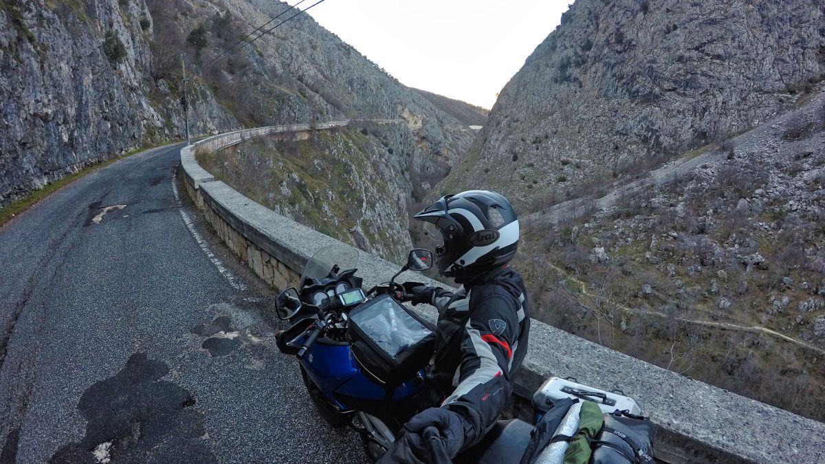 (SR479) Gole del Sagittario – Strada Panoramica percorso moto – Foto 2