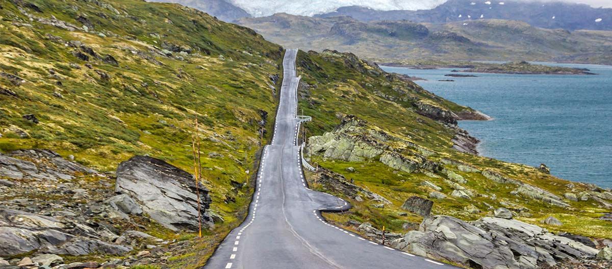 (RV55) Sognefjellet – Strada Panoramica percorso moto – Foto 1