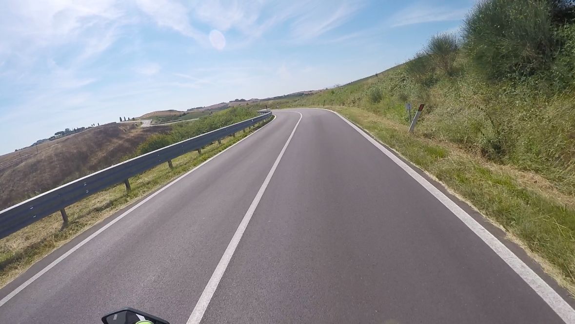 (SP438) Asciano - Siena "Crete senesi" – Strada Panoramica percorso moto – Foto 4