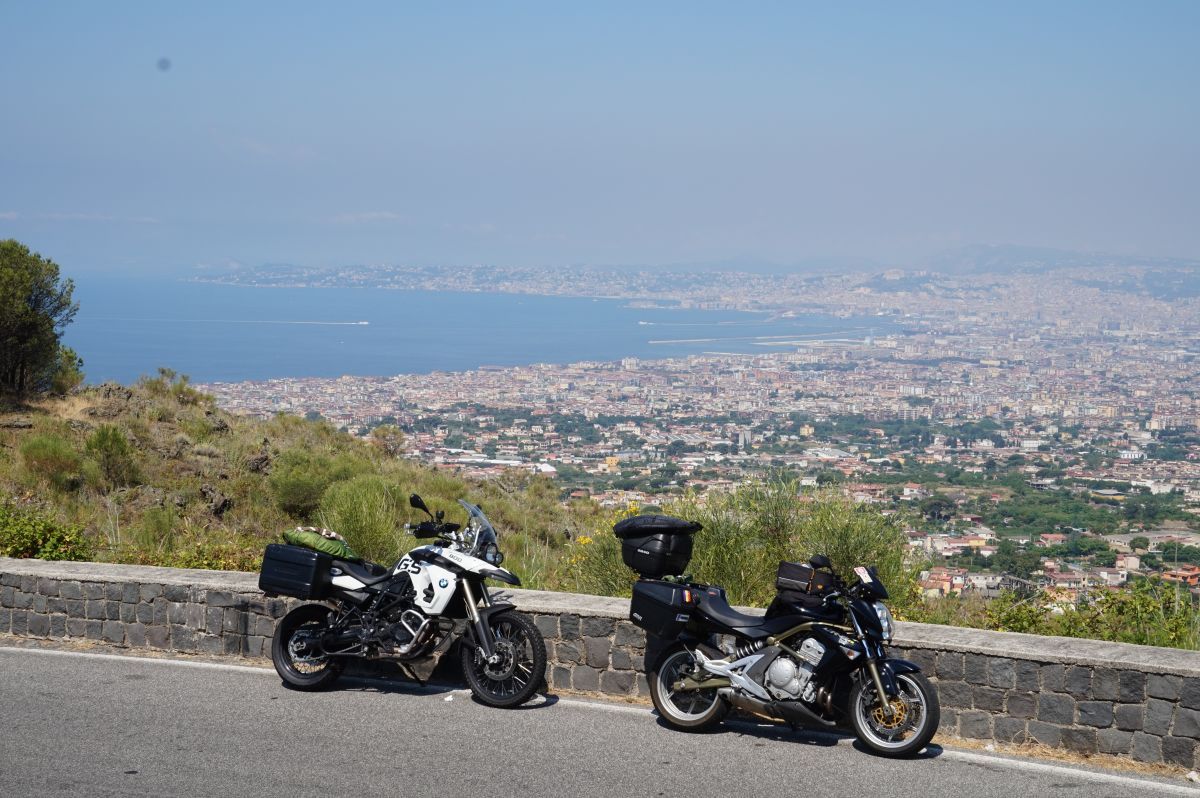 (SP140) Panoramica del Vesuvio – Strada Panoramica percorso moto – Foto 1