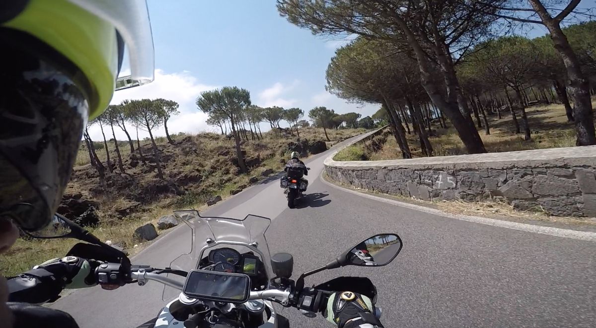 (SP140) Panoramica del Vesuvio – Strada Panoramica percorso moto – Foto 2