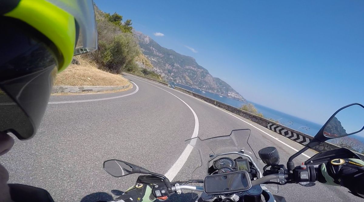 (SS163) Costiera Amalfitana – Strada Panoramica percorso moto – Foto 4