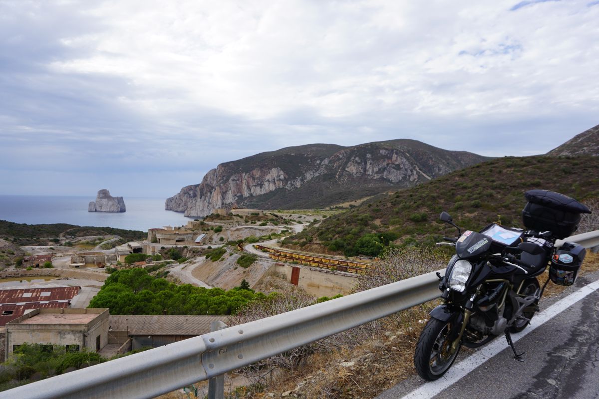 (SP83) Iglesiente (Masua) – Strada Panoramica percorso moto – Foto 1
