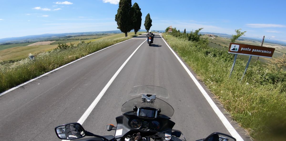(SP438) Asciano - Siena "Crete senesi" – Strada Panoramica percorso moto – Foto 7