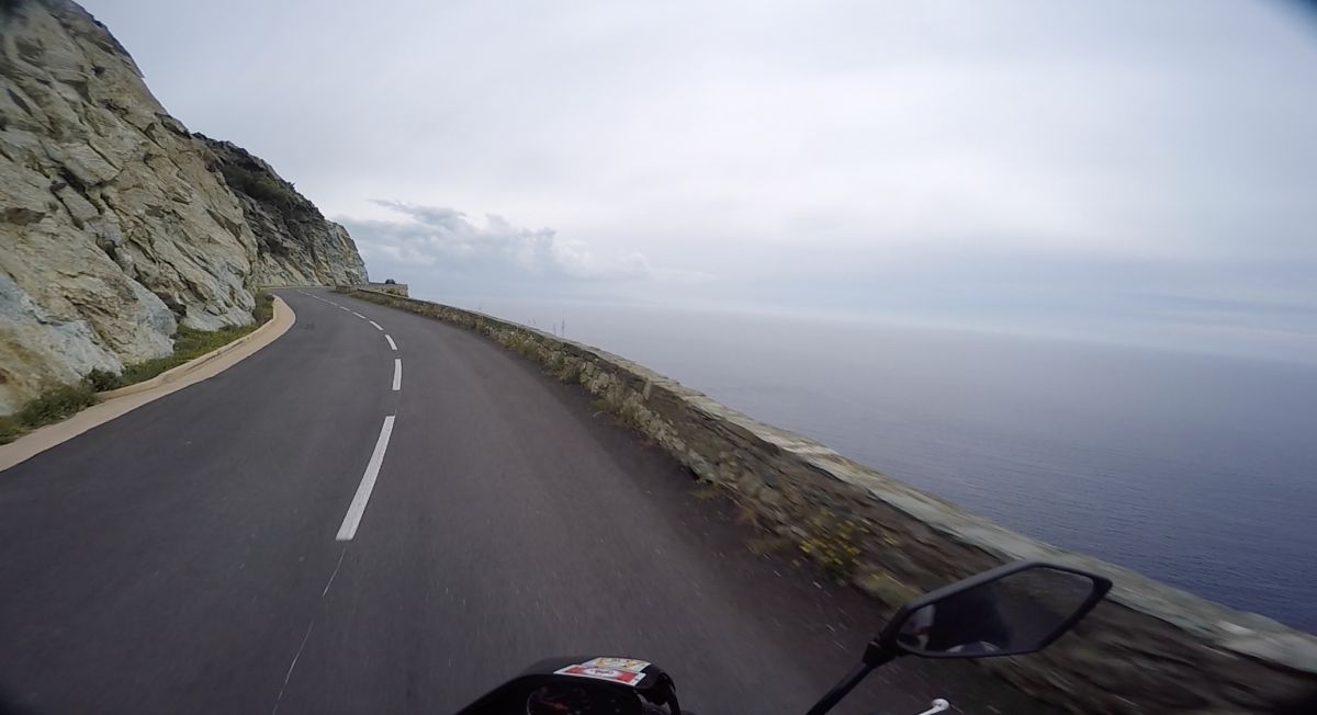 (D80) Cap Corse - "Il Dito" – Strada Panoramica percorso moto – Foto 1