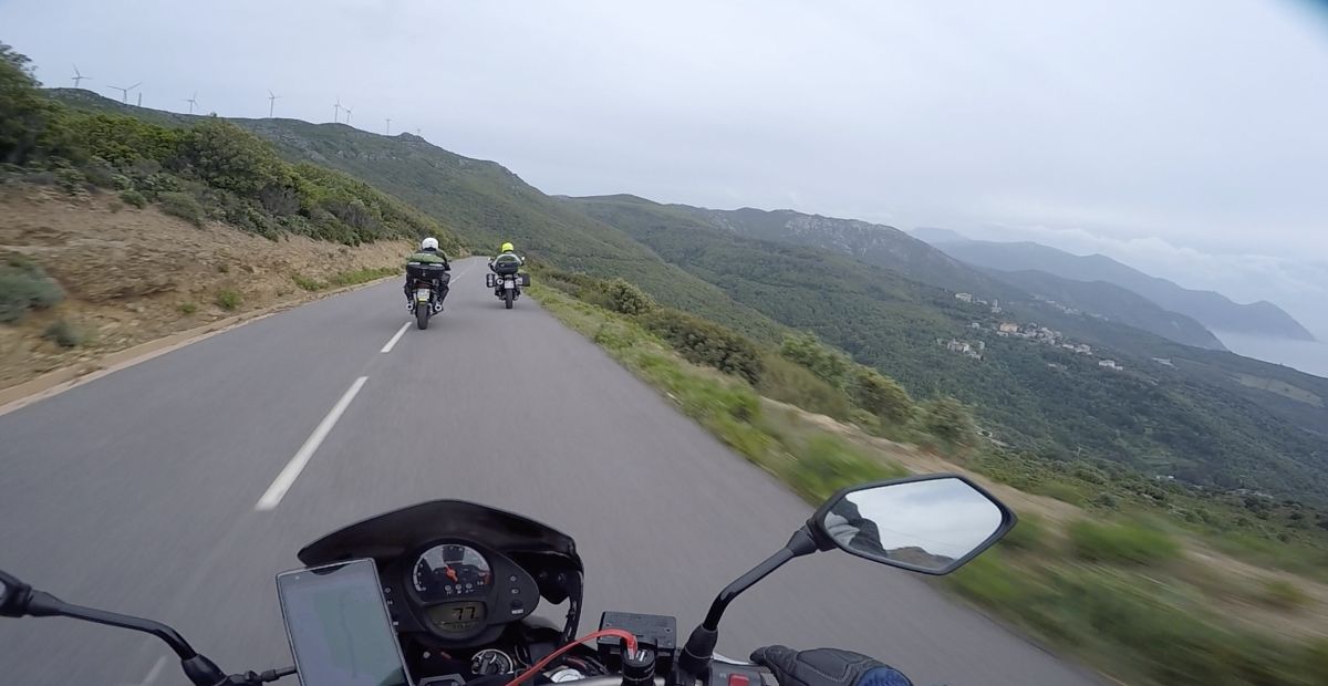 (D80) Cap Corse - "Il Dito" – Strada Panoramica percorso moto – Foto 6