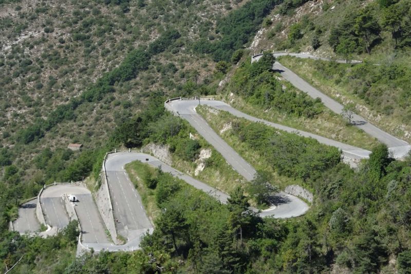 Col de Turini – Passo Montano percorso moto – Foto 1