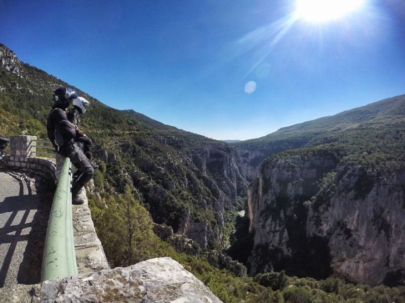 (D952) Verdon "Route des Gorges" – Strada Panoramica percorso moto – Foto 1