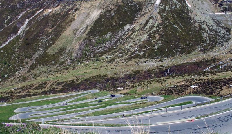 Passo dello Spluga / Splügenpass – Passo Montano percorso moto – Foto 1