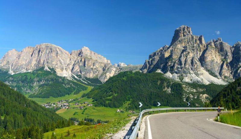 Passo di Campolongo – Passo Montano percorso moto – Foto 1
