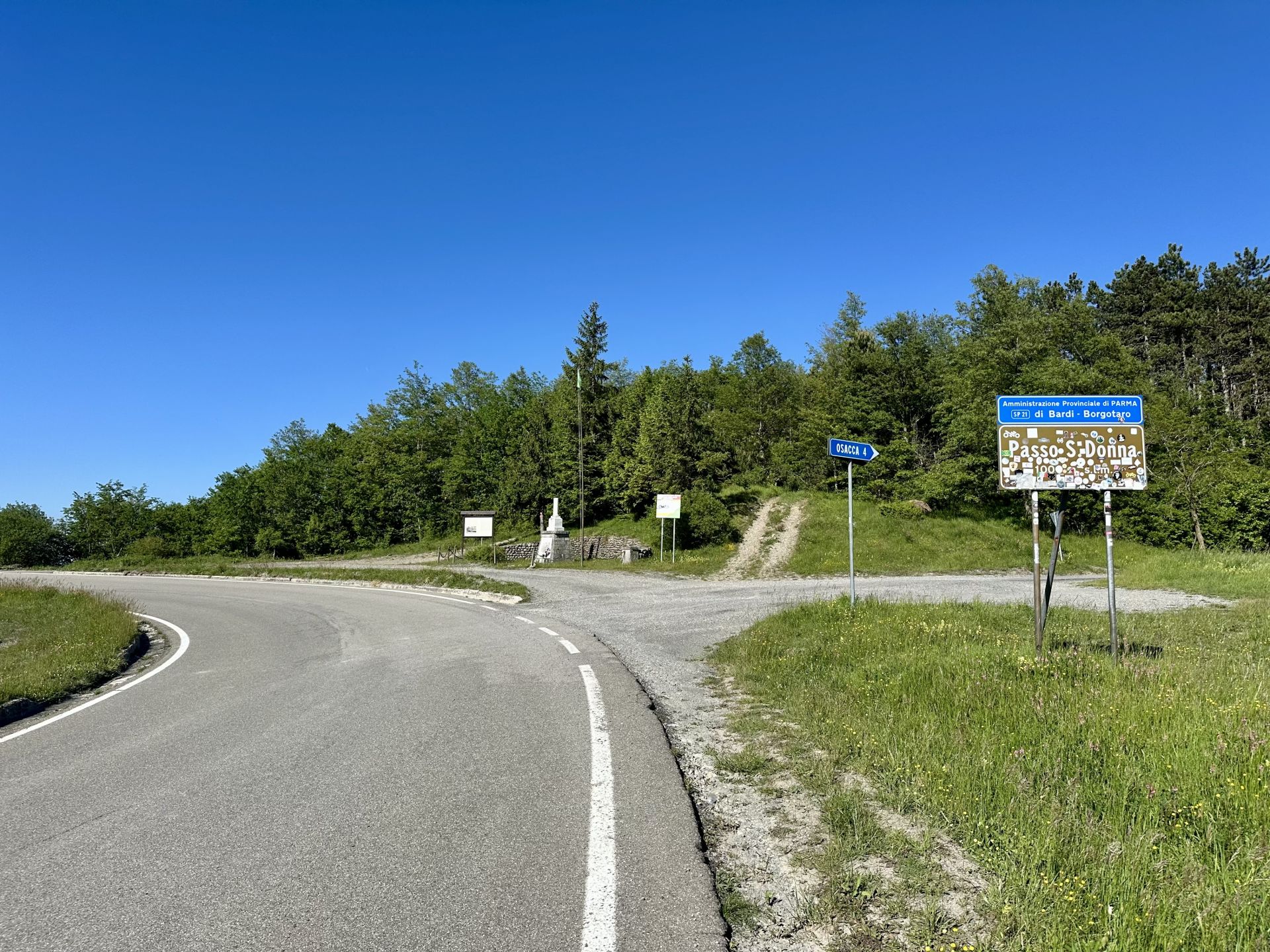 Passo Santa Donna – Passo Montano percorso moto – Foto 1