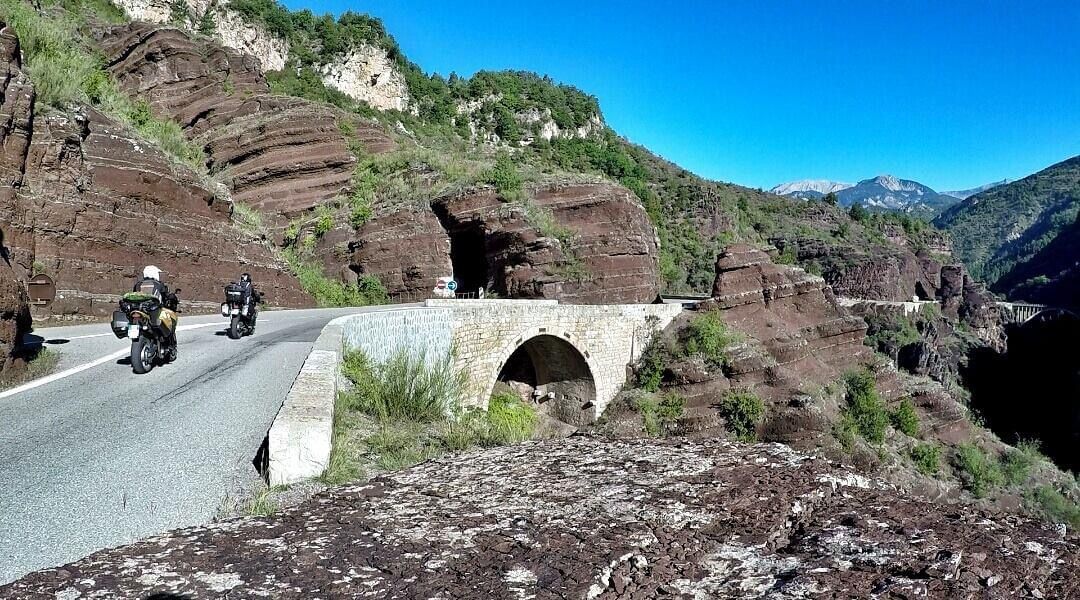 (D2202) Gorges de Daluis – Strada Panoramica percorso moto – Foto 2