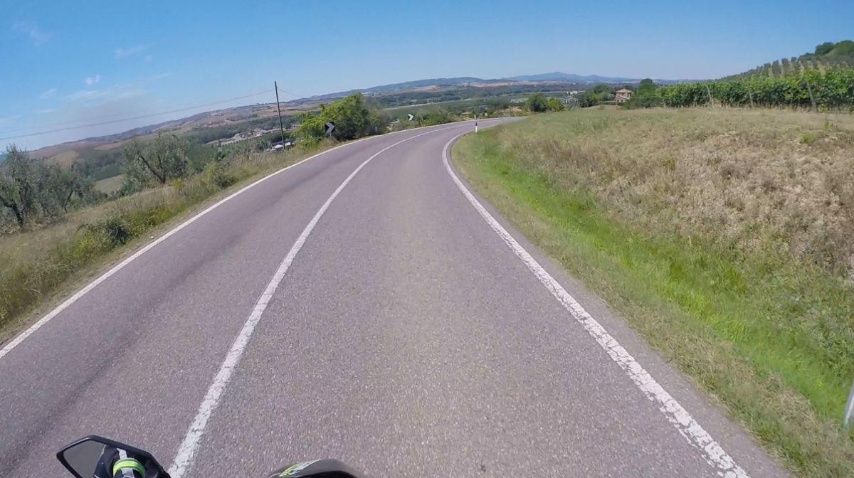 (SP14) Sant'Angelo - Montalcino – Strada Panoramica percorso moto – Foto 2
