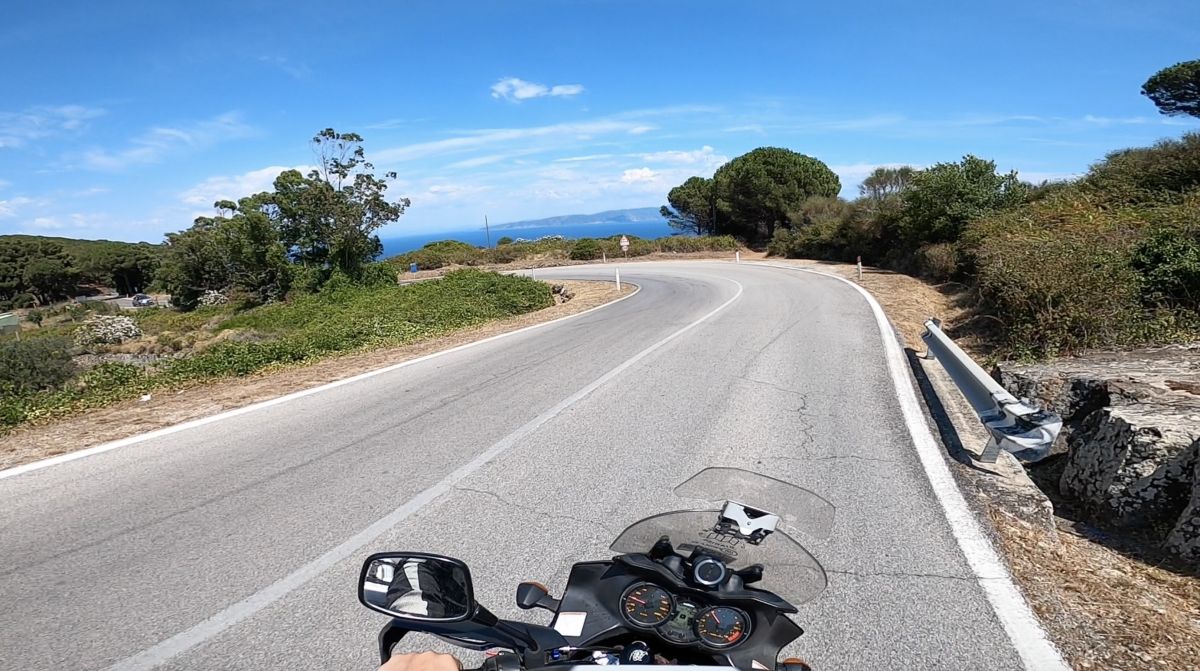 (SP57) Giglio Porto - Giglio Campese – Strada Panoramica percorso moto – Foto 3