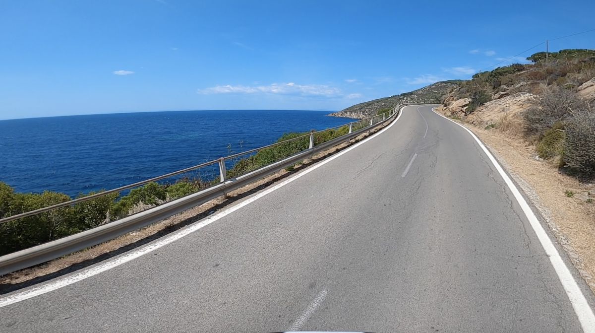 (SP57) Giglio Porto - Giglio Campese – Strada Panoramica percorso moto – Foto 4