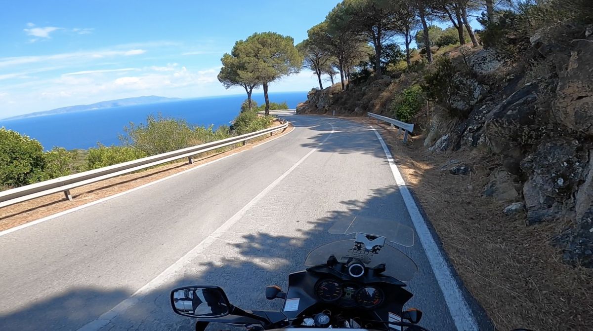 (SP57) Giglio Porto - Giglio Campese – Strada Panoramica percorso moto – Foto 8
