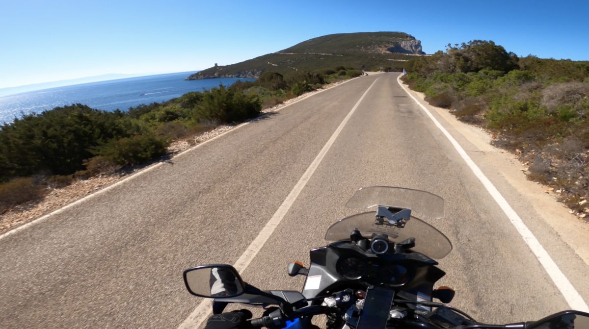 (SP55) Parco Regionale di Porto Conte – Strada Panoramica percorso moto – Foto 3
