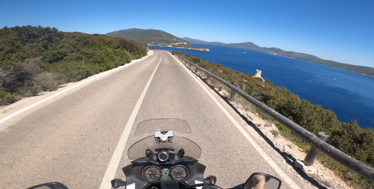 (SP55) Parco Regionale di Porto Conte – Strada Panoramica percorso moto – Foto 4