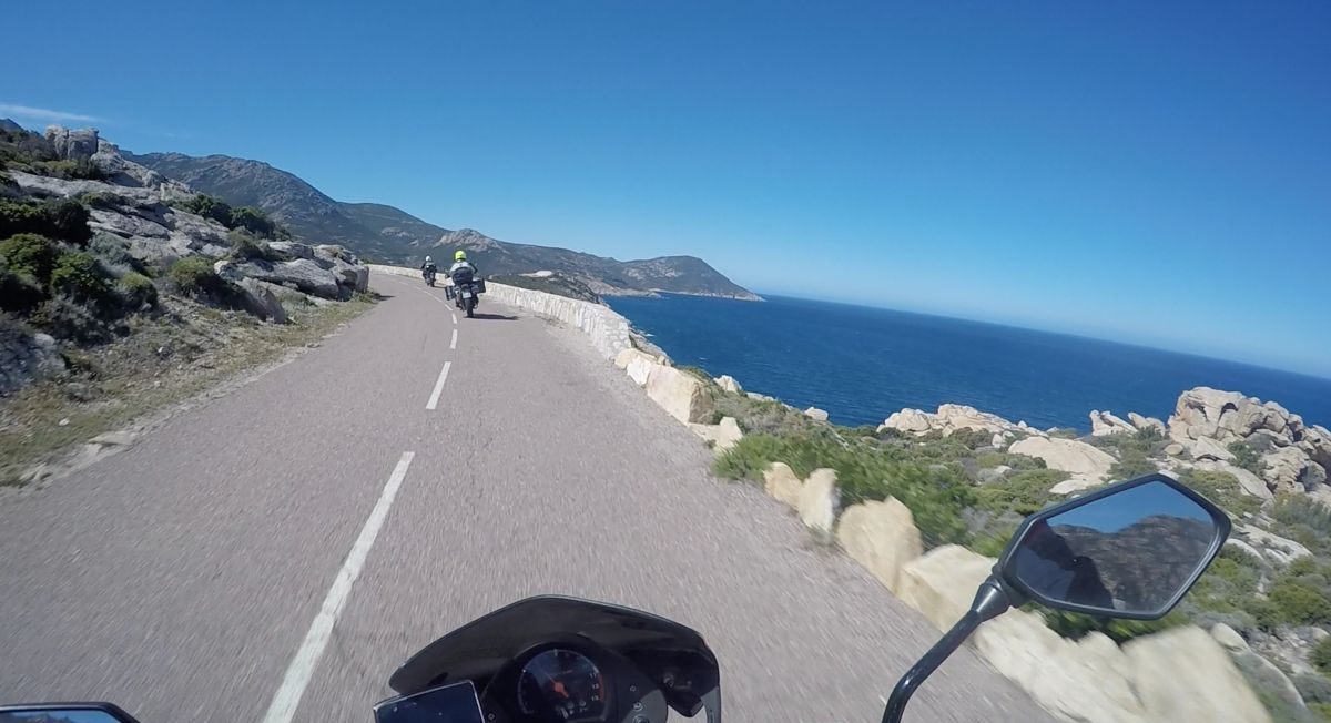 (D81B) Calvi - Mansu – Strada Panoramica percorso moto – Foto 2