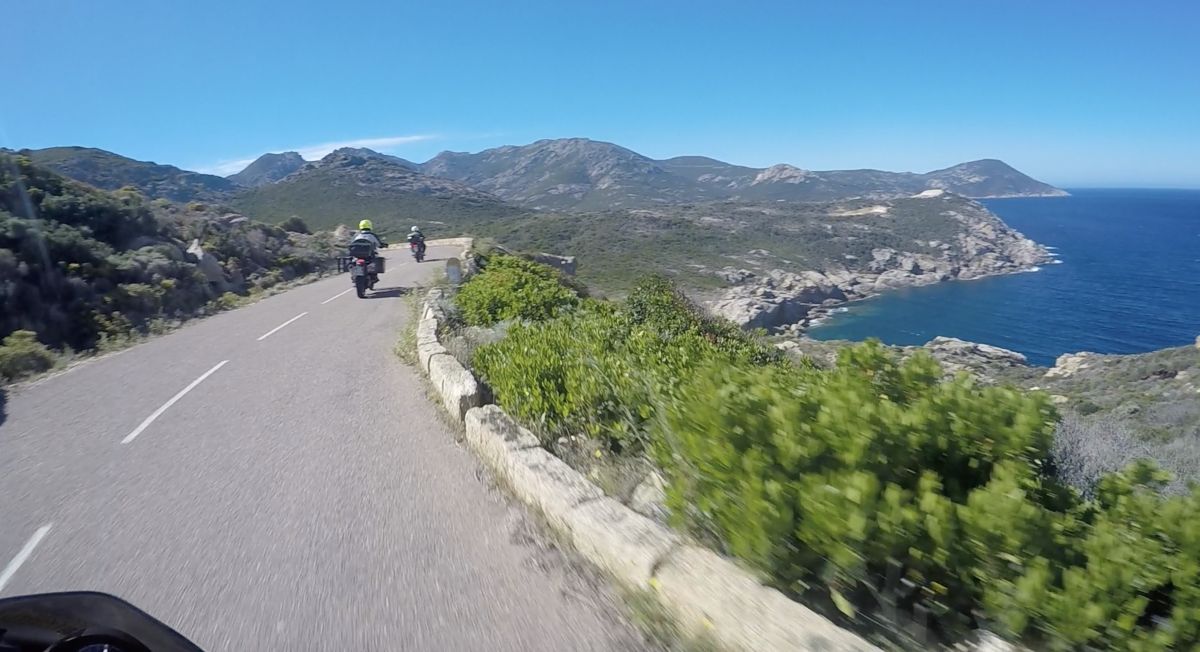 (D81B) Calvi - Mansu – Strada Panoramica percorso moto – Foto 3