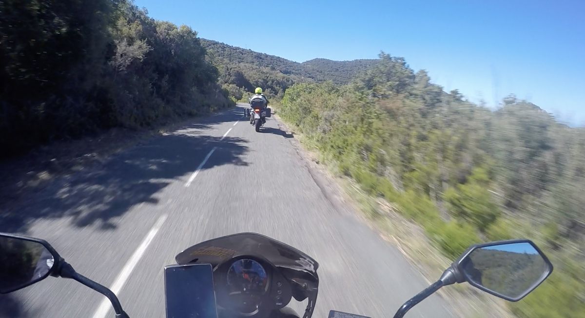 (D81B) Calvi - Mansu – Strada Panoramica percorso moto – Foto 4
