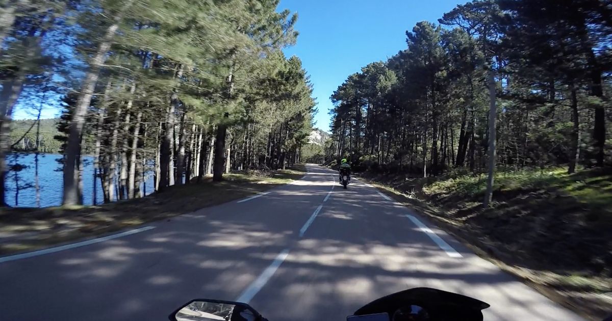 (D368) Palavesa - L'Ospedale - Zonza – Strada Panoramica percorso moto – Foto 2