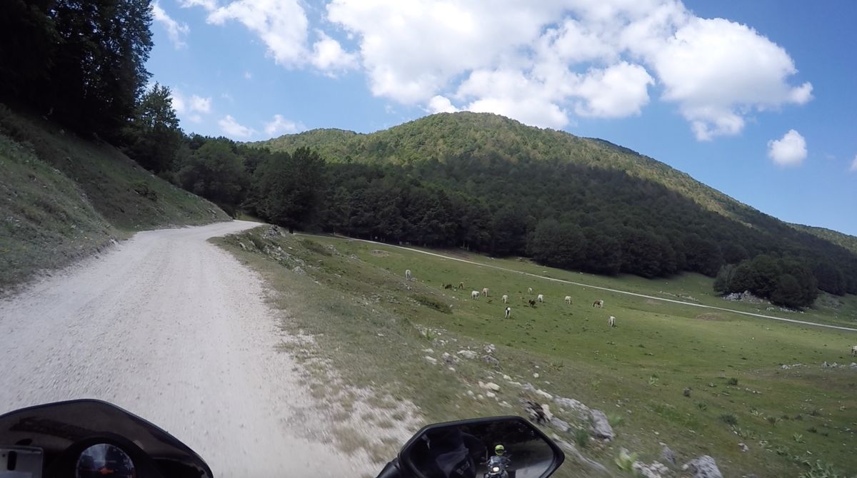 (Monti Simbruini) Percorso Campo della Pietra – Strada Panoramica percorso moto – Foto 2