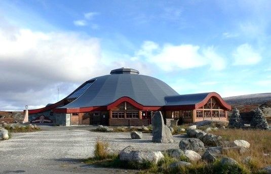 (E6) Centro del Circolo Polare – Strada Panoramica percorso moto – Foto 1