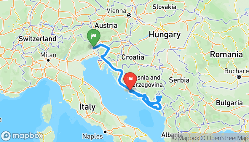 Slovenia, Croazia, Bosnia e Montenegro : Dalle Alpi Giulie alle Bocche di Cattaro