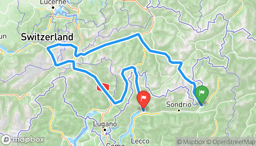 Albula, Oberalp, Susten, Grimsel, Furka, San Gottardo, San Bernardino, Spluga