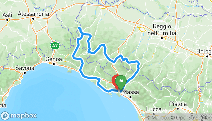 Passi dell'Appennino Tosco - Emiliano e Ligure : da Massa alla Val Trebbia